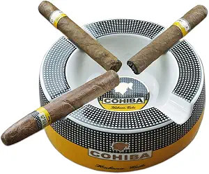 Amazon.com: GUEVARA Cigar Ashtray Big Ashtrays for 8" Round Cigarettes Large Rest Outdoor Cigars ... | Amazon (US)