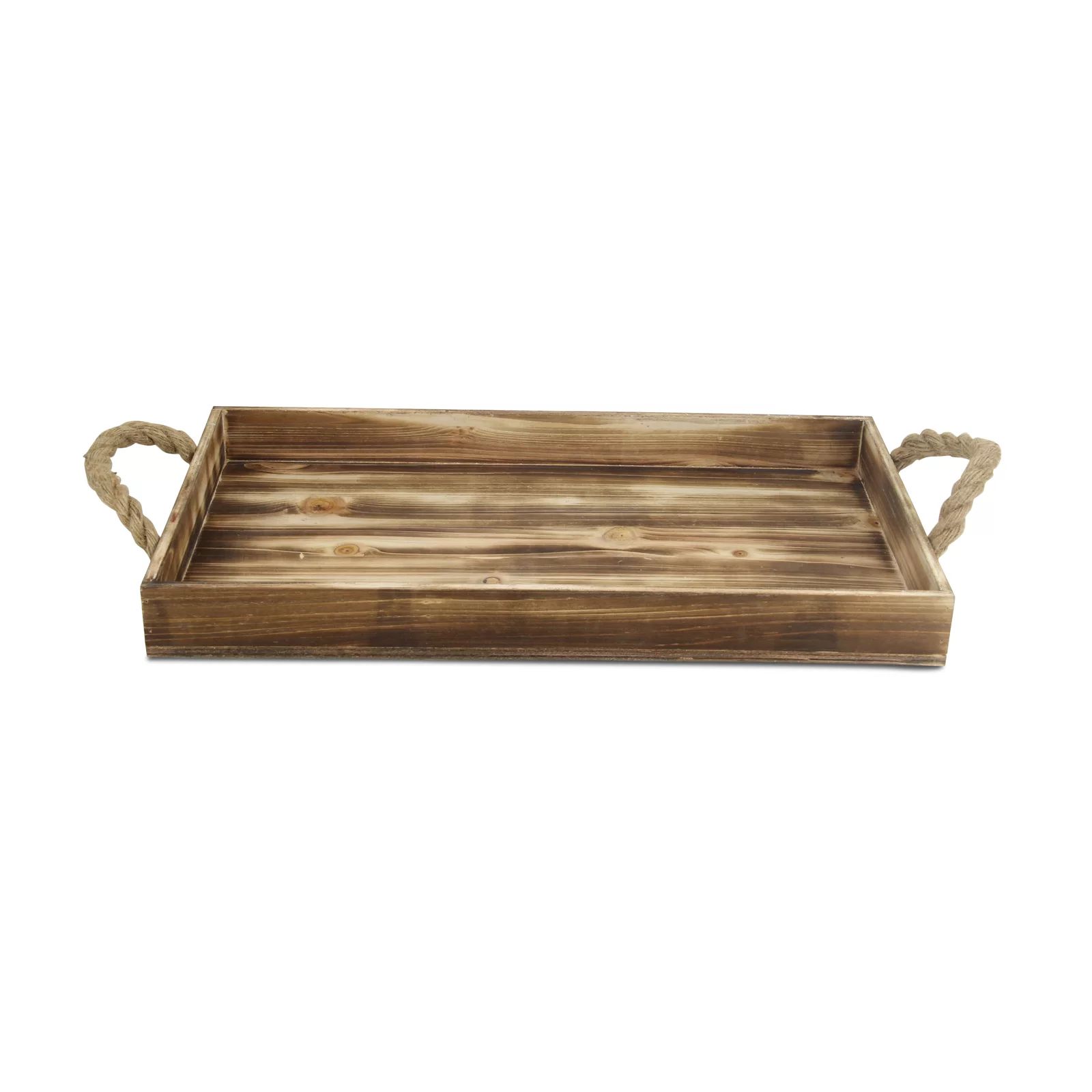 Breakwater Bay Regnhild Wood Tray & Reviews | Wayfair | Wayfair North America