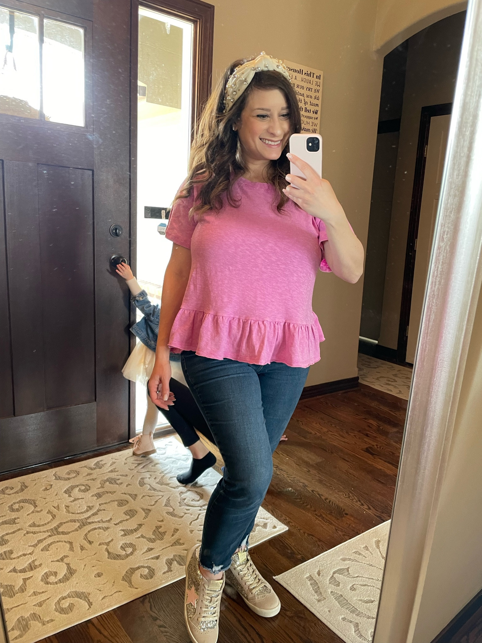 Walmart / Walmart fashion / peplum / curvy / petite / midsize / postpartum/ spring fashion / headband / knotted headband / full bust / busty / full figured

#LTKshoecrush #LTKunder50 #LTKcurves