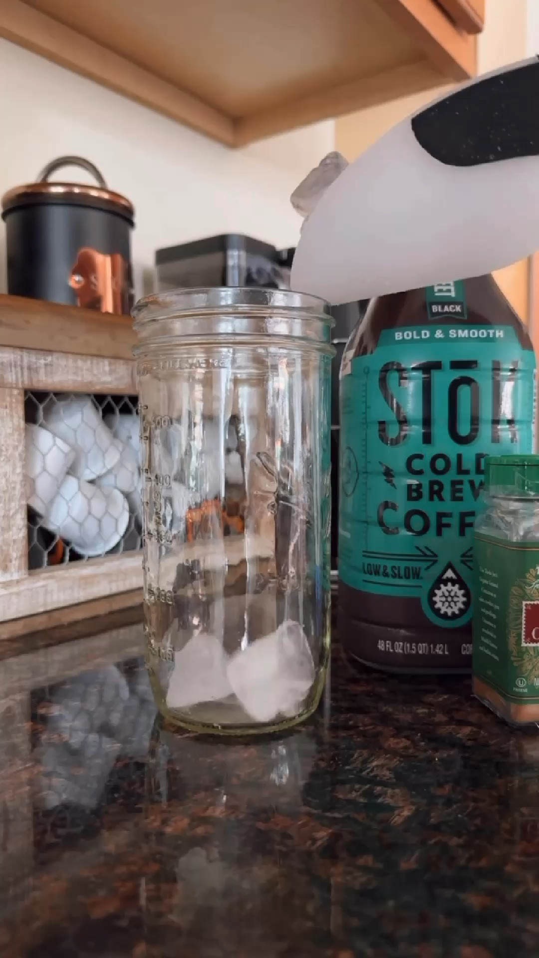 vanilla cinnamon cold brew comin up!

#LTKHome #LTKFindsUnder50 #LTKVideo