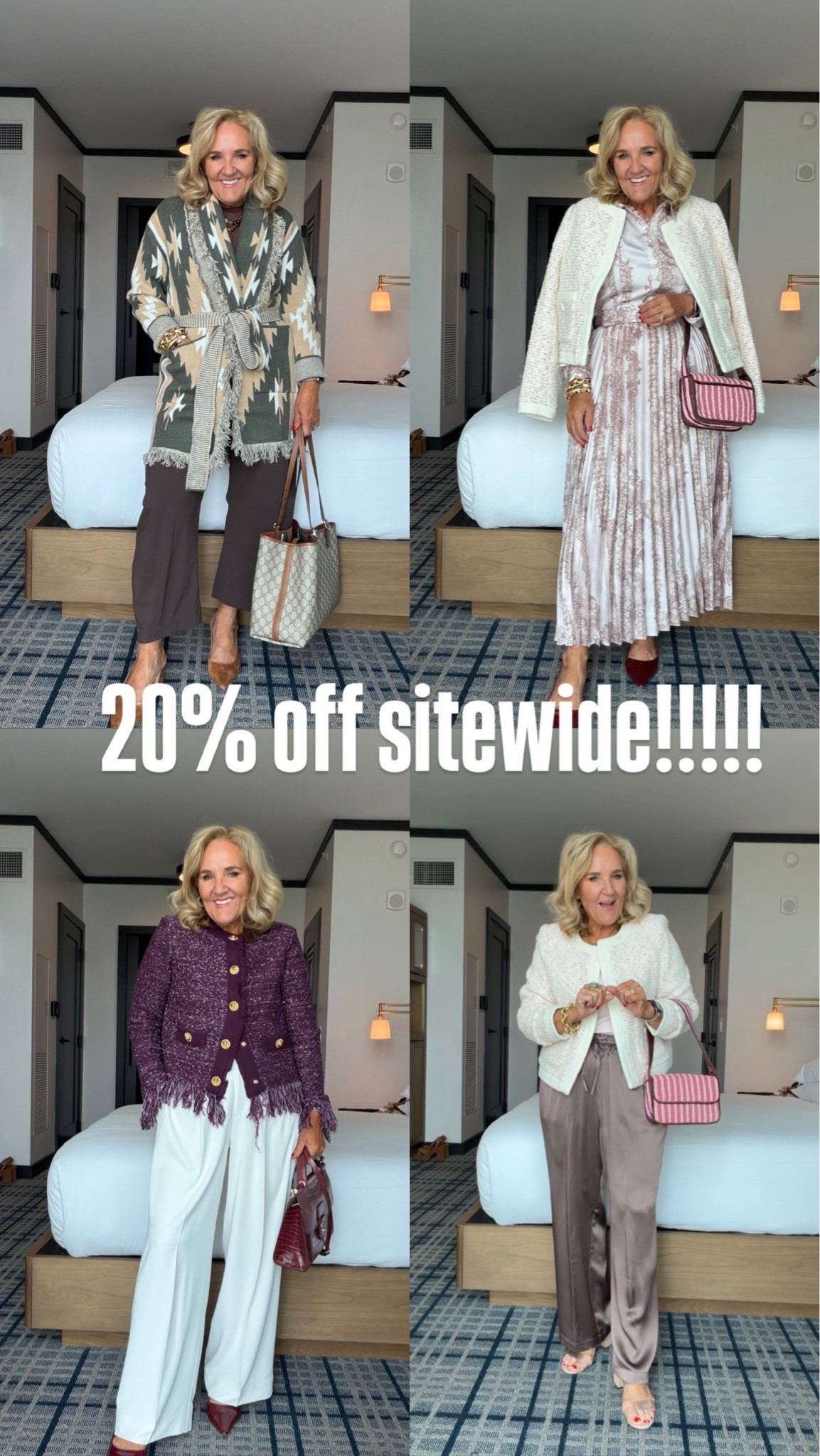 Wearing a medium in all the benaar pieces! They are beautful. 
Spanx trousers med reg 
Quince Silk pants med short 
Ruti barrel pants 10 petite

Office outfits work conference evening dinner outfits party outfits

#LTKOver40 #LTKCon #LTKWorkwear