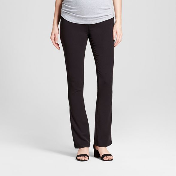 Maternity Crossover Panel Bootcut Trousers - Isabel Maternity by Ingrid & Isabel™ | Target