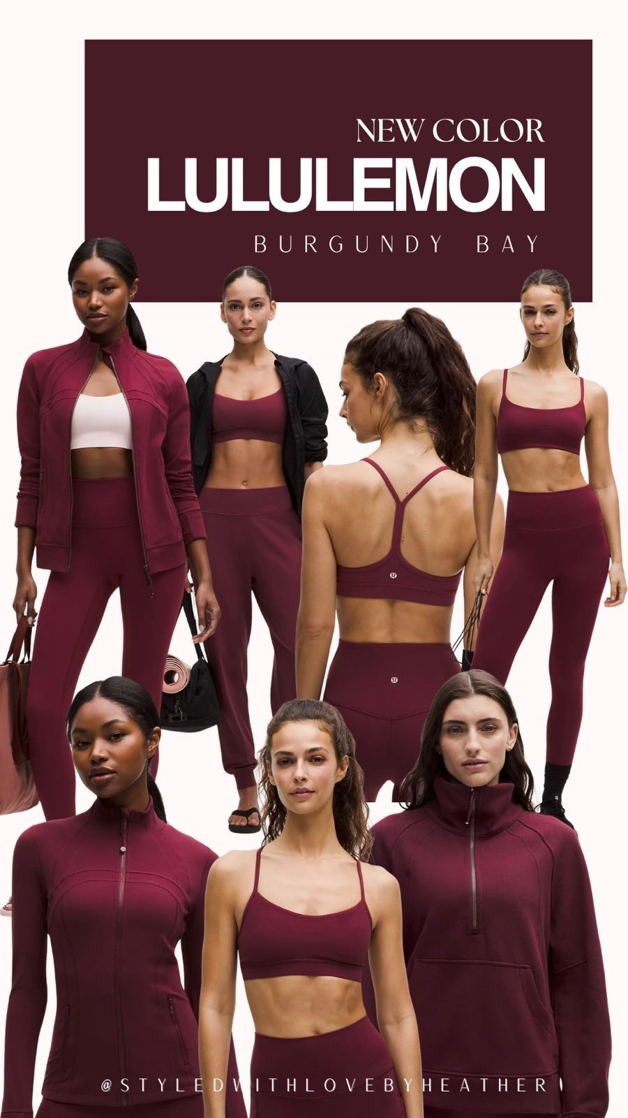 New in 🤍 Lululemon’s Burgundy Bay is that rich, elevated neutral I’ll be wearing on repeat all season. Linked all my favorite pieces here ✨




#LTKU #LTKgrwm #LTKActive