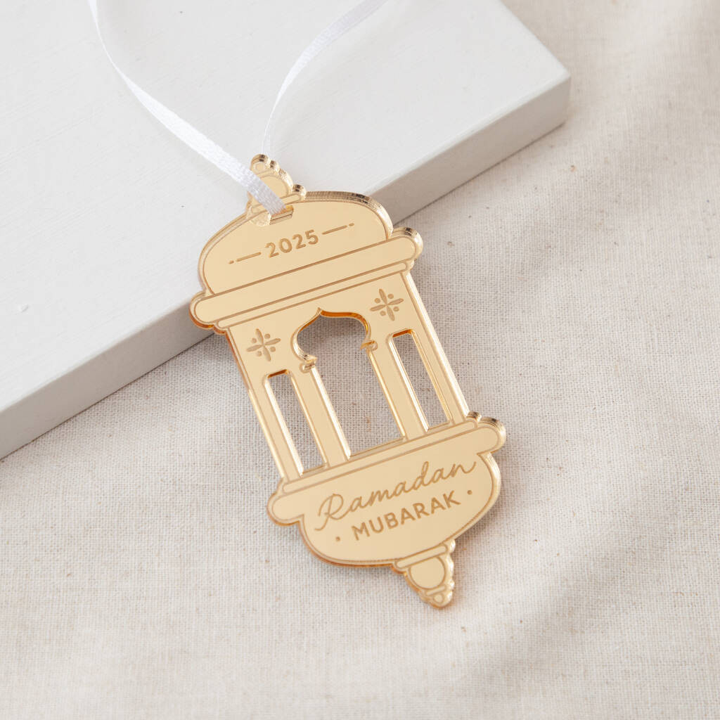 Ramadan And Eid Celebration Lantern Shaped Hanging Decoration | Not On The High Street