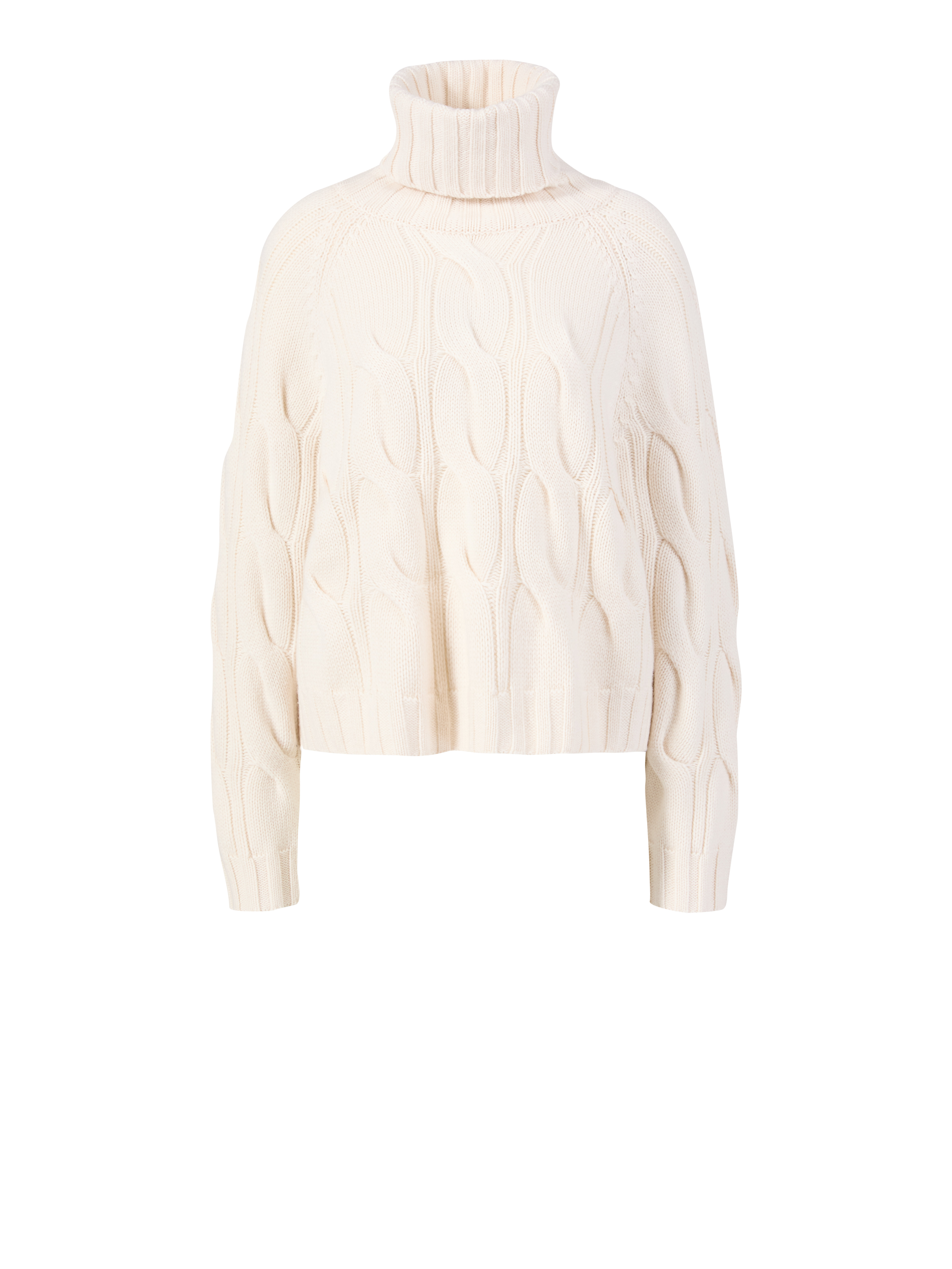 Pullover mit Zopfmuster Crème | XL | 2100006764727 | Unger-Fashion.com
