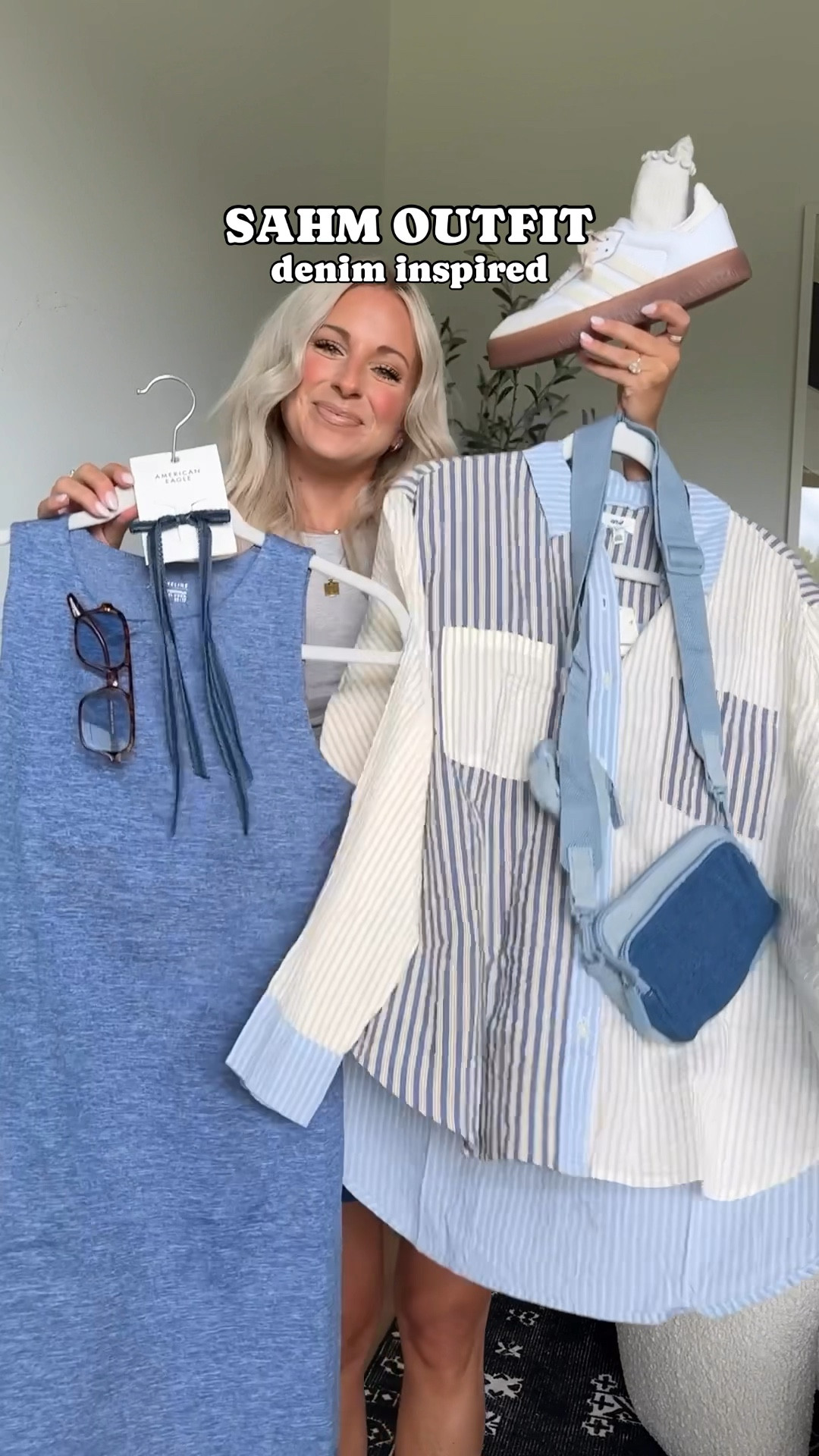 SAHM OUTFIT // denim inspired 🦋
Dress: XS
Button Up: Small
Everything is under $50!

mom outfits, stay at home mom, easy outfits, athleisure, workout dress, aerie finds, aerie haul, american eagle haul, blue outfit 


#LTKFindsUnder50 #LTKStyleTip