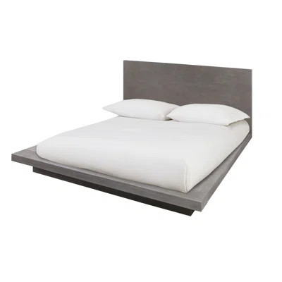 Melbourne Wood Platform Bed In Mineral | Wayfair North America