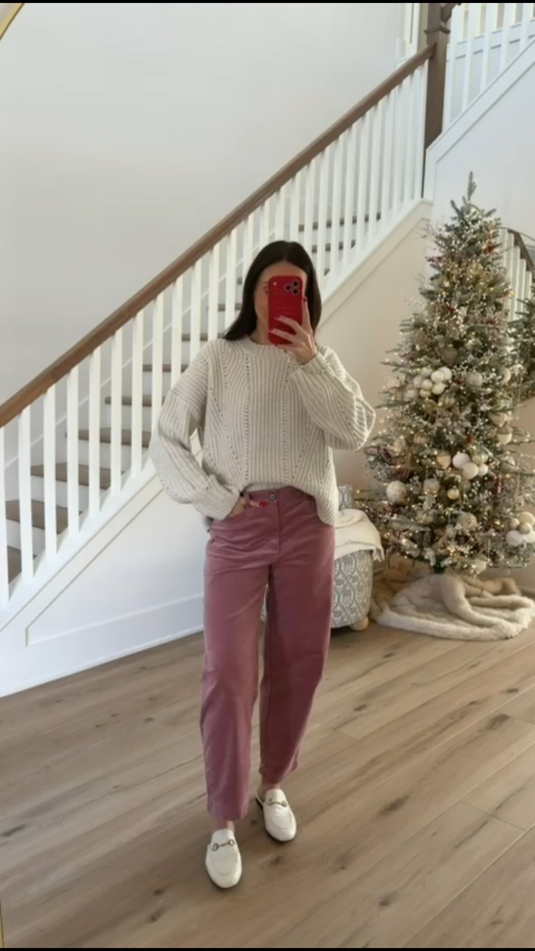 Sequin sweater and pink velvet pants, both on sale, 60% off.

sequin sweater, Holiday casual outfit, New Year's Eve casual outfit, annabrstyle.

#LTKSaleAlert #LTKFindsUnder100 #LTKHoliday