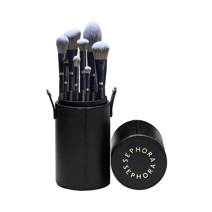 8-Piece Pro Face and Eye Brush Set | Sephora (US)