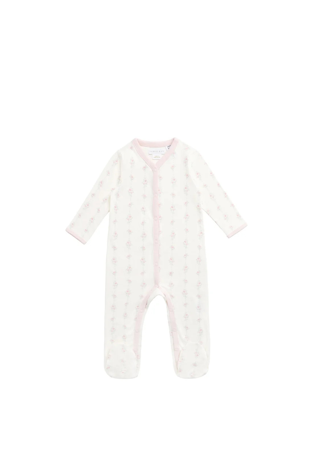 Organic Cotton Murphy Onepiece - Rose Trail | Jamie Kay