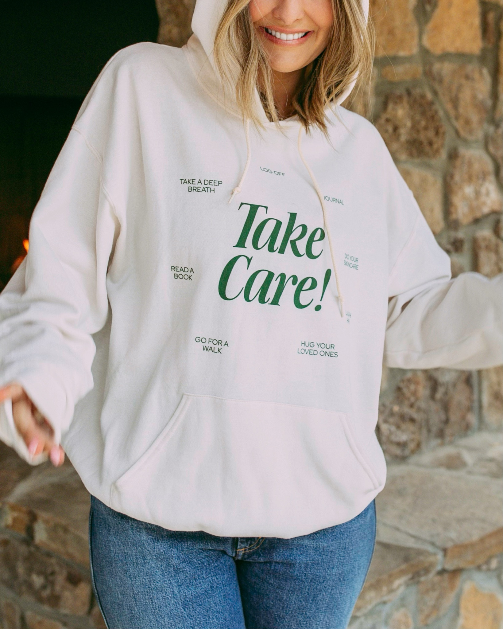Take care hoodie in white 🤍

Cozy finds | winter wear | graphic tee

#LTKSeasonal #LTKGiftGuide #LTKHoliday