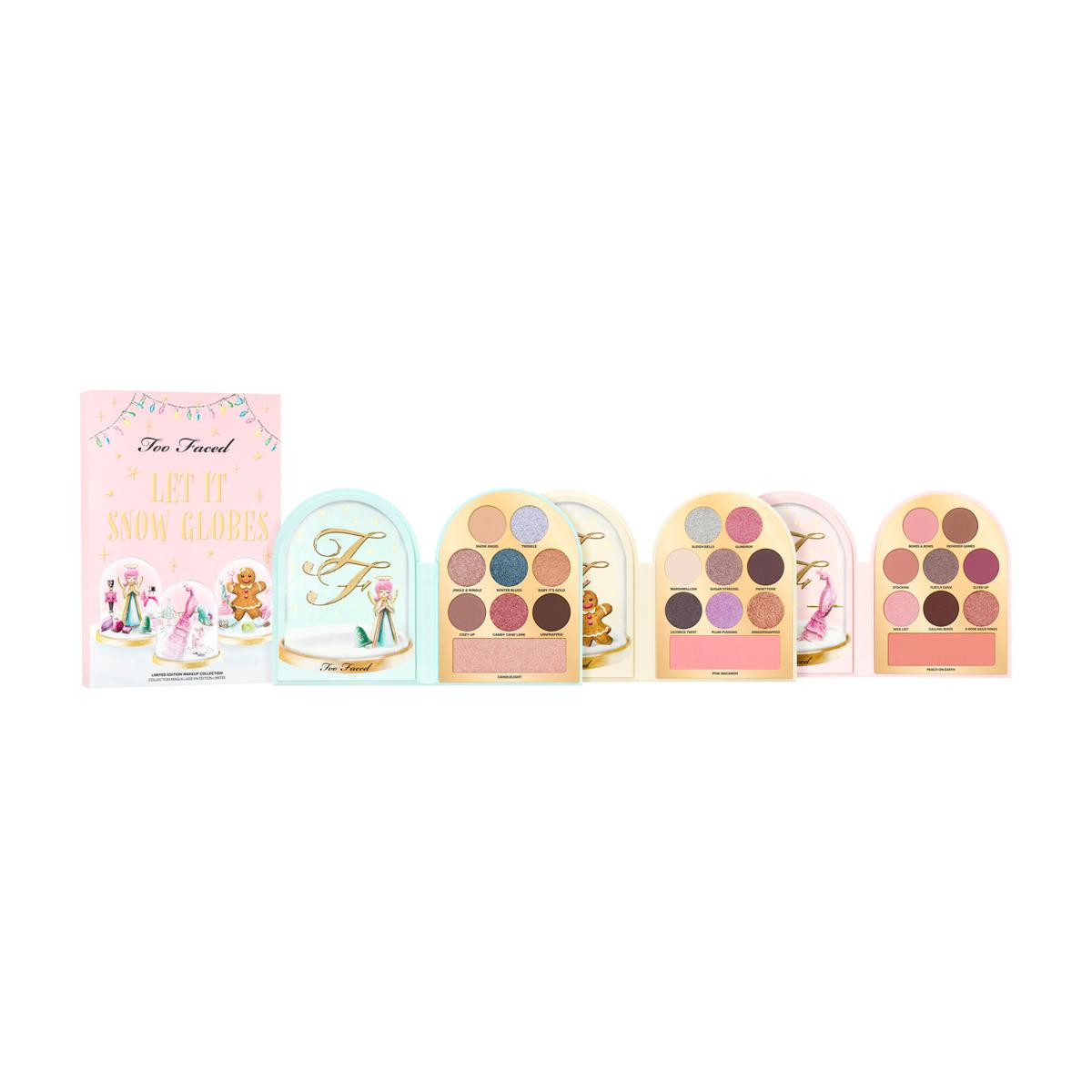 Too Faced Let It Snow Globes Three-Piece Palette Gift Set | HSN