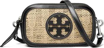 Mini Miller Linen Blend Crossbody Bag | Nordstrom