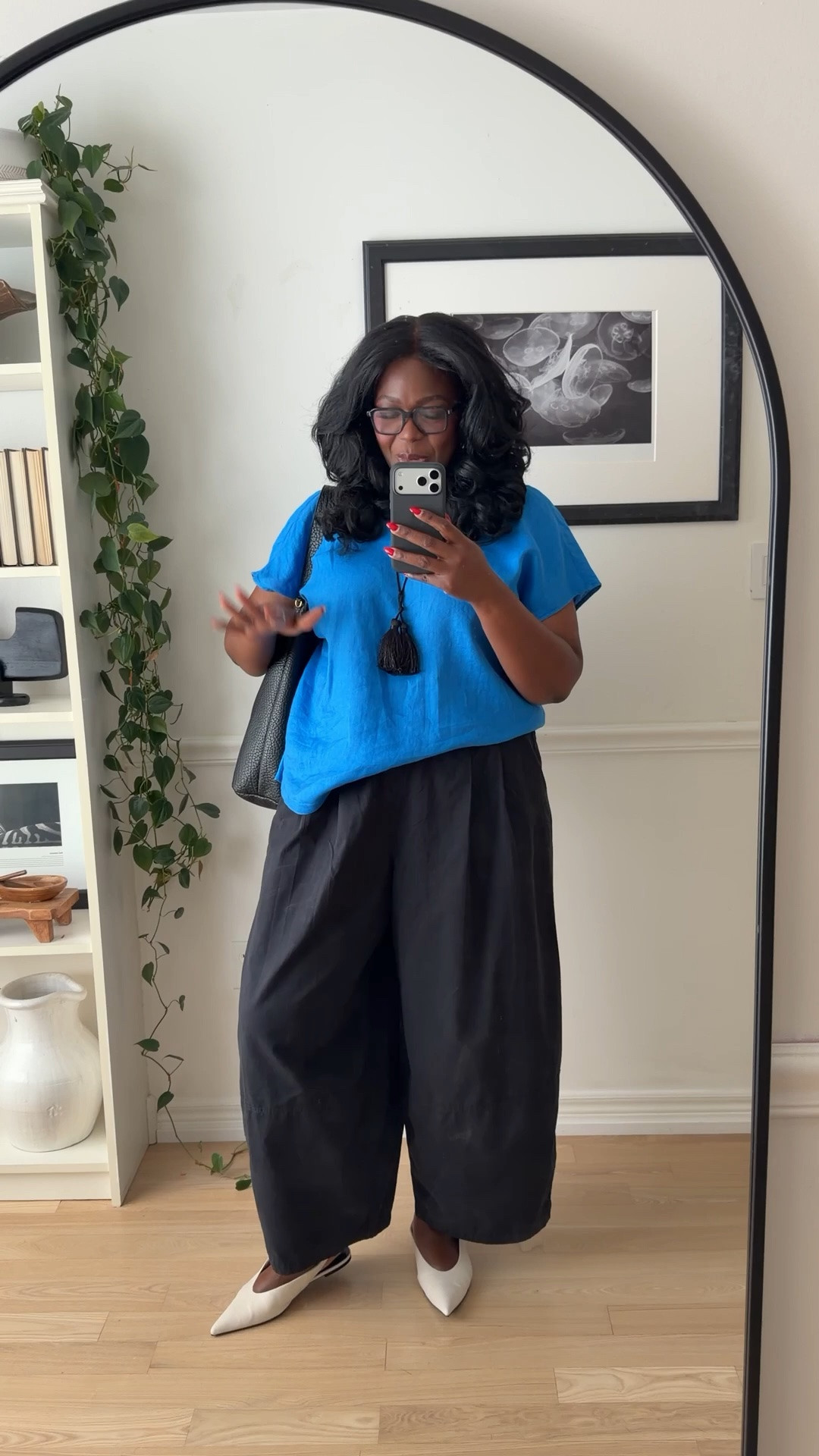 These barrel pants are so comfy. They came in tall and regular and in two colours.  I am wearing and xl tall

#LTKsummer #LTKworkwear #LTKplussize