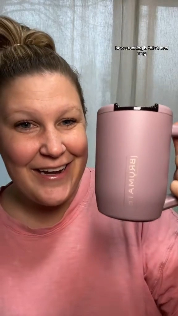 The 15oz Brumate Muv. The perfect coffee cup that will keep your cold drinks cold and your hot drinks hot! Plus it’s 100% leakproof. Oh and so many cute color options!

#LTKFindsUnder50 #LTKGiftGuide #LTKTravel