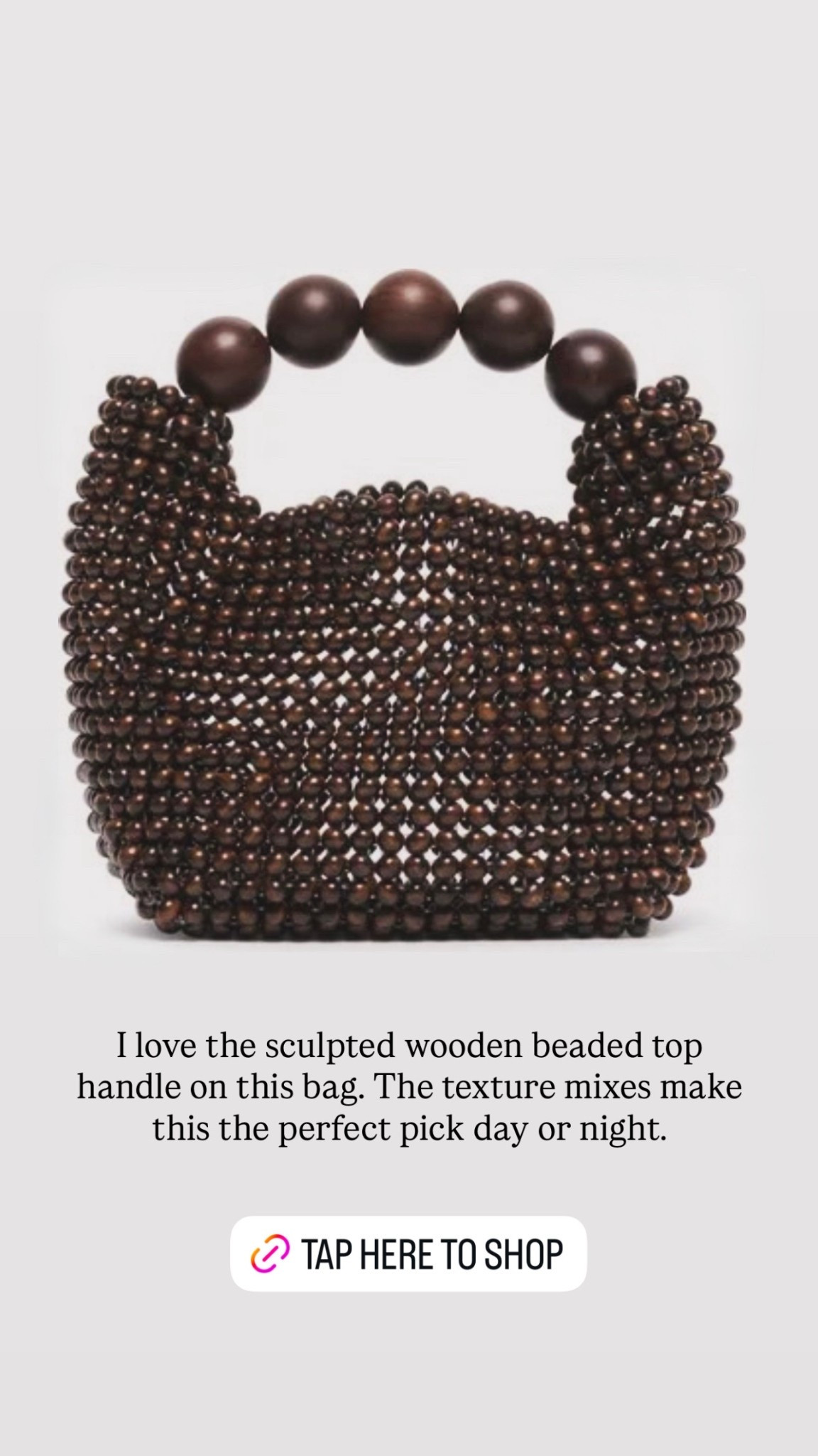 Beaded Wooden Top Handle Bag

Scroll to shop.


#LTKBeauty #LTKdayinmylife #LTKFestival