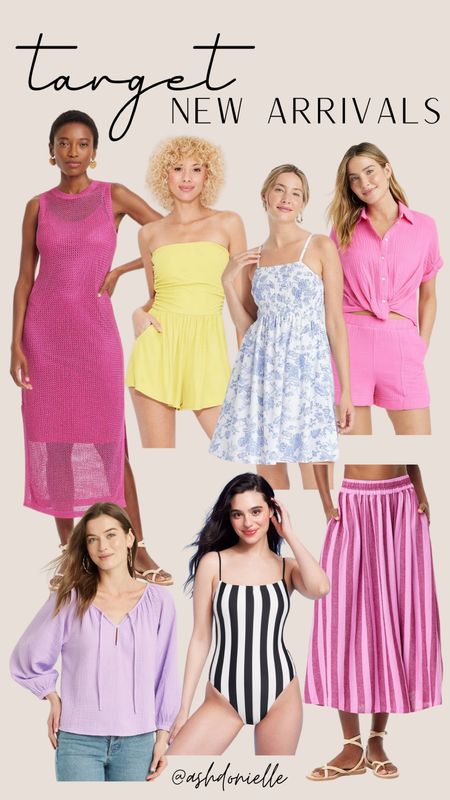 Target new arrivals - target summer fashion - target new arrivals - summer swim - summer dresses - summer outfit ideas 

#LTKStyleTip #LTKSeasonal #LTKFindsUnder50