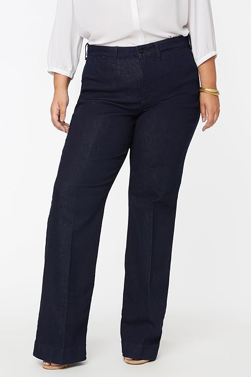 NYDJ Women's Plus Size Teresa Trouser Jeans | Slimming & Flattering Fit | Amazon (US)