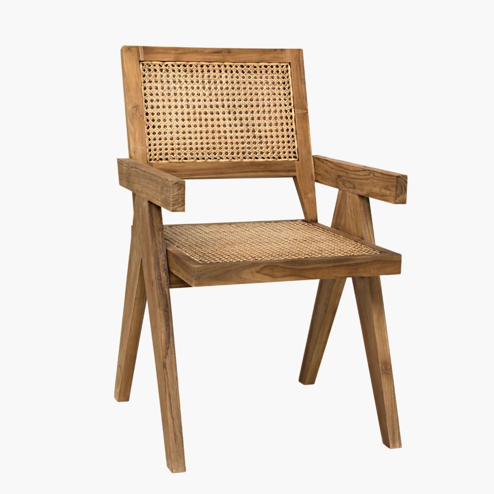 Jagger Cane Arm Chair | Dear Keaton