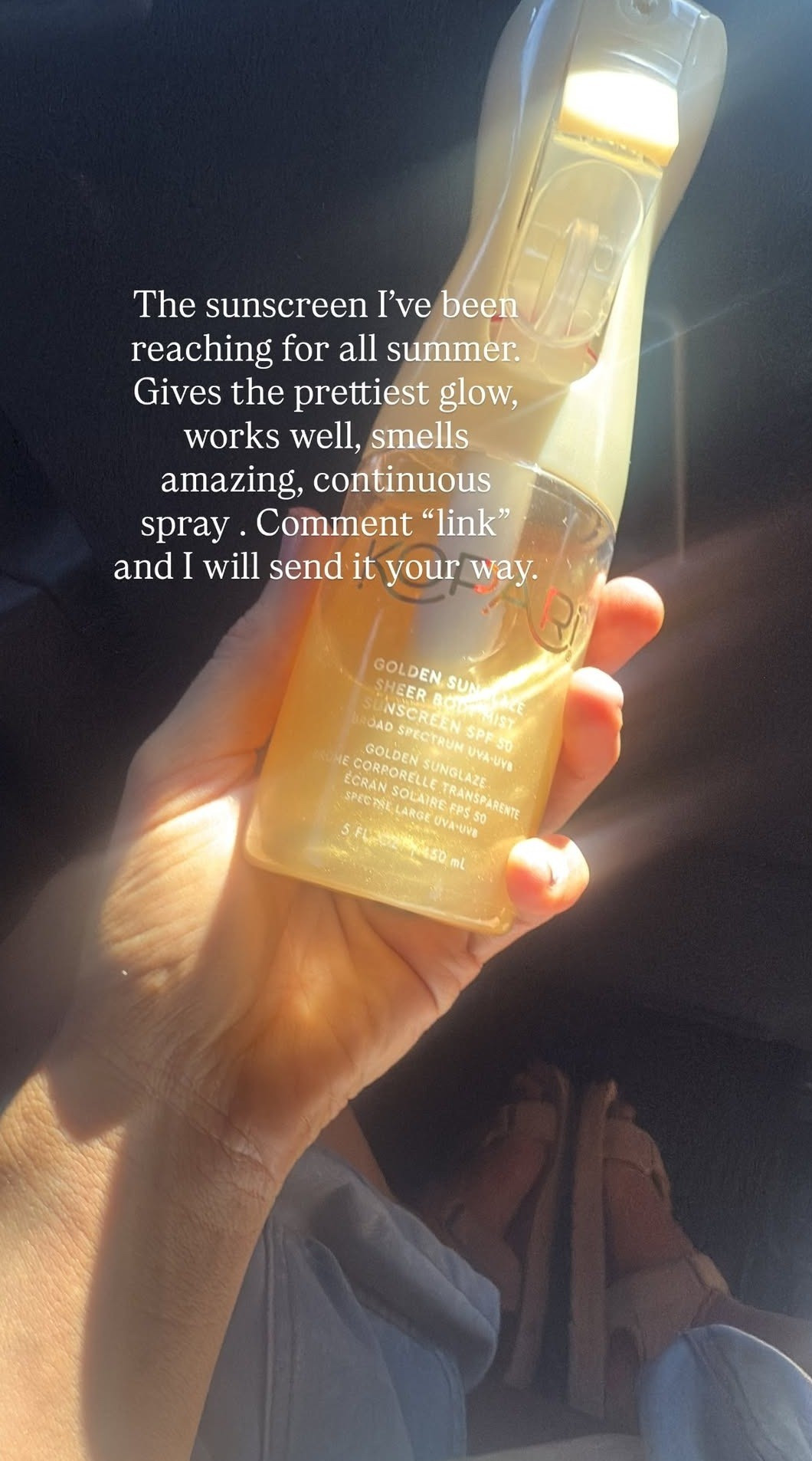 Been using this non-stop this summer for all our activities out in the sun. Gives the prettiest glow. It works so well, I haven't burned at all when I use it.  

 #LTKdayinmylife #LTKselfcare #LTKSeasonal