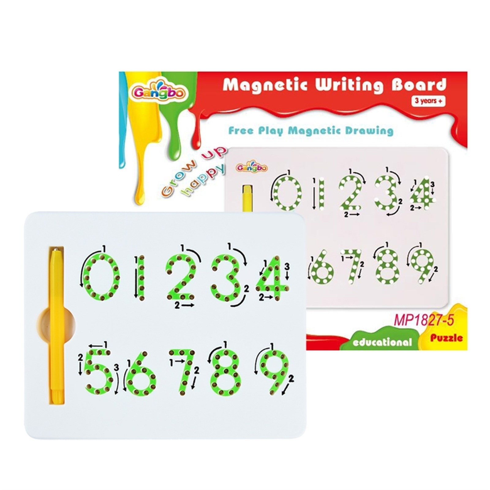 Magnetic Numbers Tablet/Writing Board With Stylus Pen | Jane