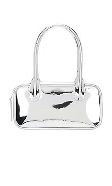 SIMONMILLER Mini Docta Shoulder Bag in Silver from Revolve.com | Revolve Clothing (Global)