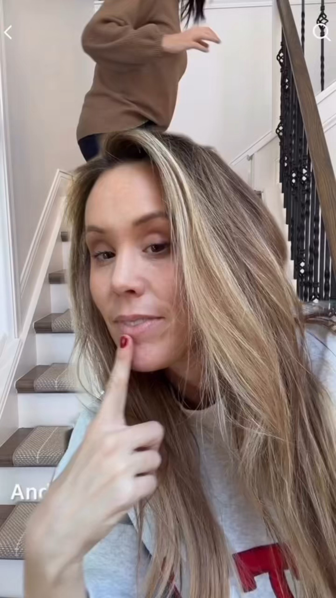 Been seeing these go viral, so we thought we’d try them as a temporary fix for our stair issue—and wow, I’m obsessed. Such an easy install and honestly would be so cute on some finished wood stairs. If you’ve been curious… this is your sign to just do it. ✨

#LTKHome #LTKvlog