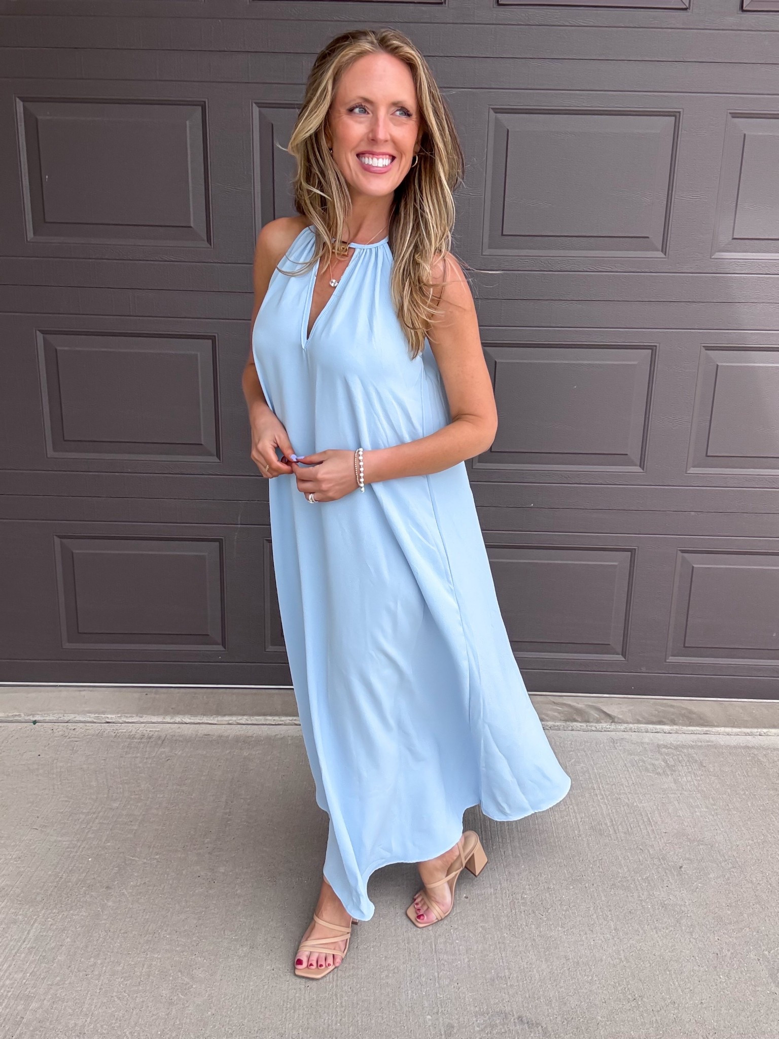 Obsessed with this light blue chic maxi dress! 🩵 Have this in black and had to grab the blue too! Wearing an xsmall.

As an Amazon Influencer I earn commission on qualifying purchases.

Mint blue dress, chic maxi dress, wedding guest dress, spring dresses, mom style, blue dress, spring fashion 2026, summer fashion, date night dress idea

#LTKOver40 #LTKMidsize #LTKootd