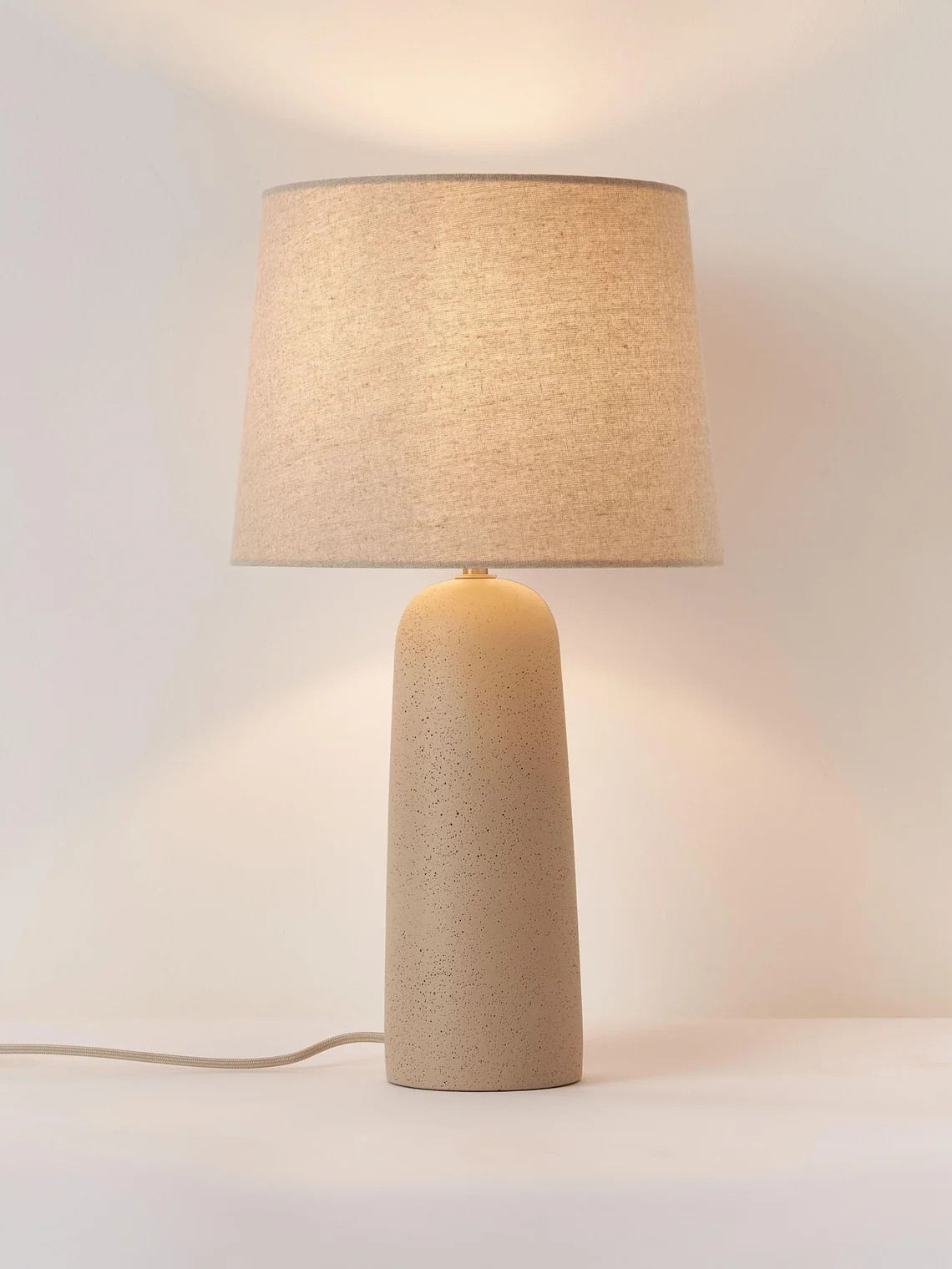 Large Table Lamp with Concrete Base | Westwing UK