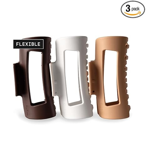 The Original Mello Hair Claw Clip Squishy Claw Clip Made in Korea Patent Pending 30021976 (Dark B... | Amazon (US)