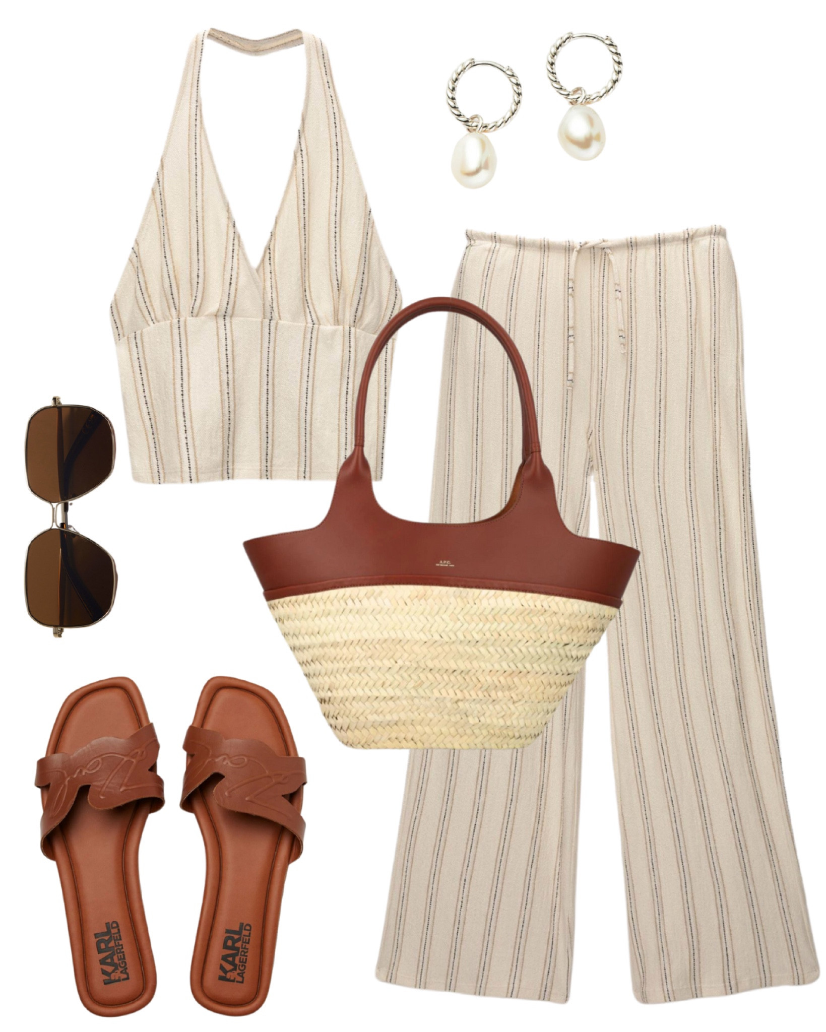 Summer outfit, matching set, brown sandals, co ord 

#LTKshoes #LTKstyletip #LTKeurope
