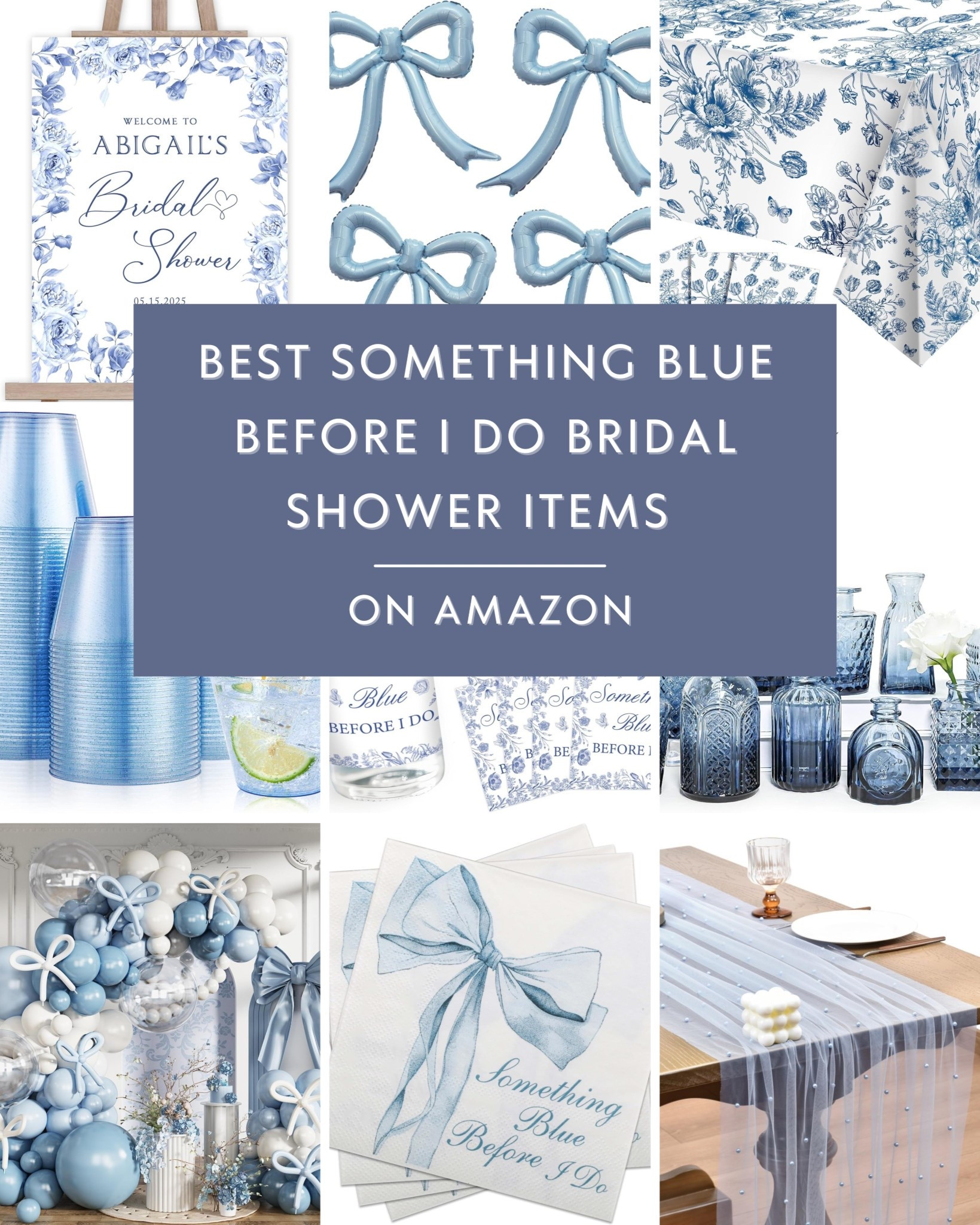 Best “Something Blue Before I Do” Bridal Shower Finds 🤍💙
If you’re planning a Something Blue Before I Do bridal shower, these Amazon finds make it sooo easy to pull everything together. From soft blue decor to the cutest party details, this theme is classic, elegant, and still totally fun.
Perfect for brunch showers, backyard parties, or chic at-home celebrations—plus everything is Amazon Prime friendly 🙌 Tap to shop all my favorite something blue bridal shower must-haves 💐 

#LTKWedding