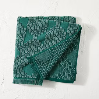 27"x52" Morat Bath Towel Teal - Opalhouse™ designed with Jungalow™ | Target