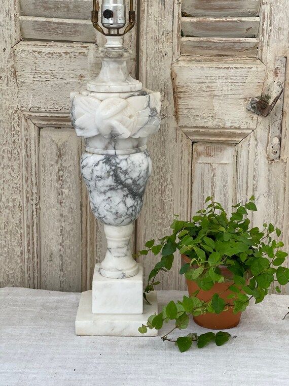 Gorgeous Antique Italian Marble Urn Style Lamp Base | Etsy | Etsy (US)