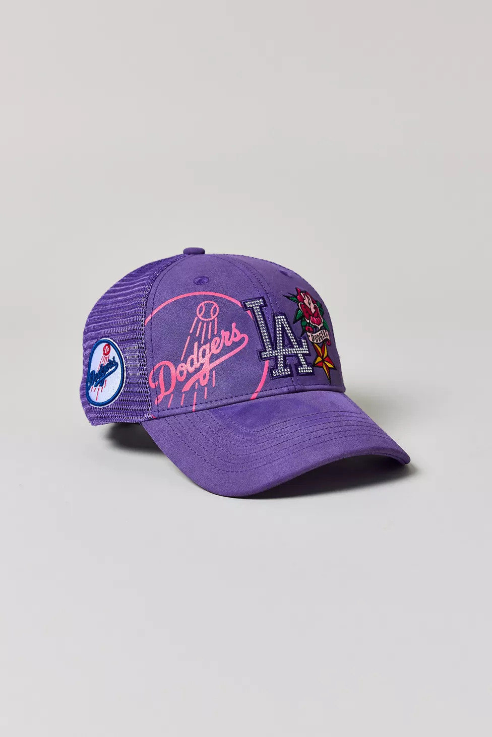 Pro Standard MLB Los Angeles Dodgers Rhinestone Trucker Hat | Urban Outfitters (US and RoW)