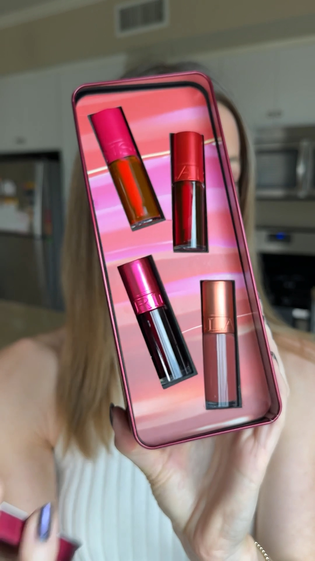Testing the NEW @clarinsusa Water Lip Stain in 13 Nude Water! Is it really transfer-proof? Let’s find out! 🤍✨ 

Now available at @sephora 

#clarins #lipstain #newatsephora #makeupreview #makeuptutorial #waterlipstain #viralmakeup #lipcombo 