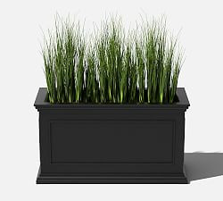 Veda Long Planters | Pottery Barn (US)