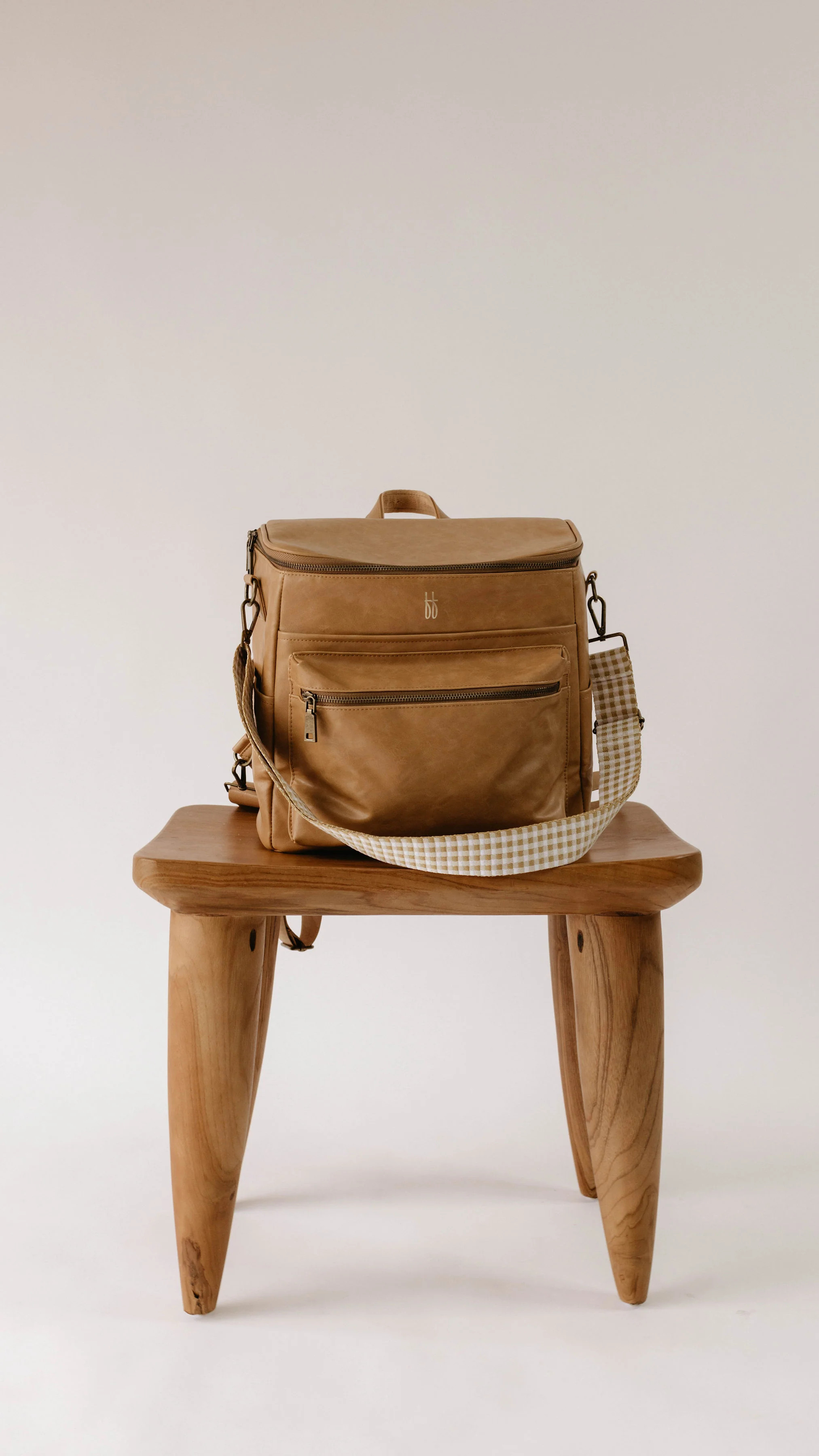 Cognac | Forever French Diaper Bag | Forever French