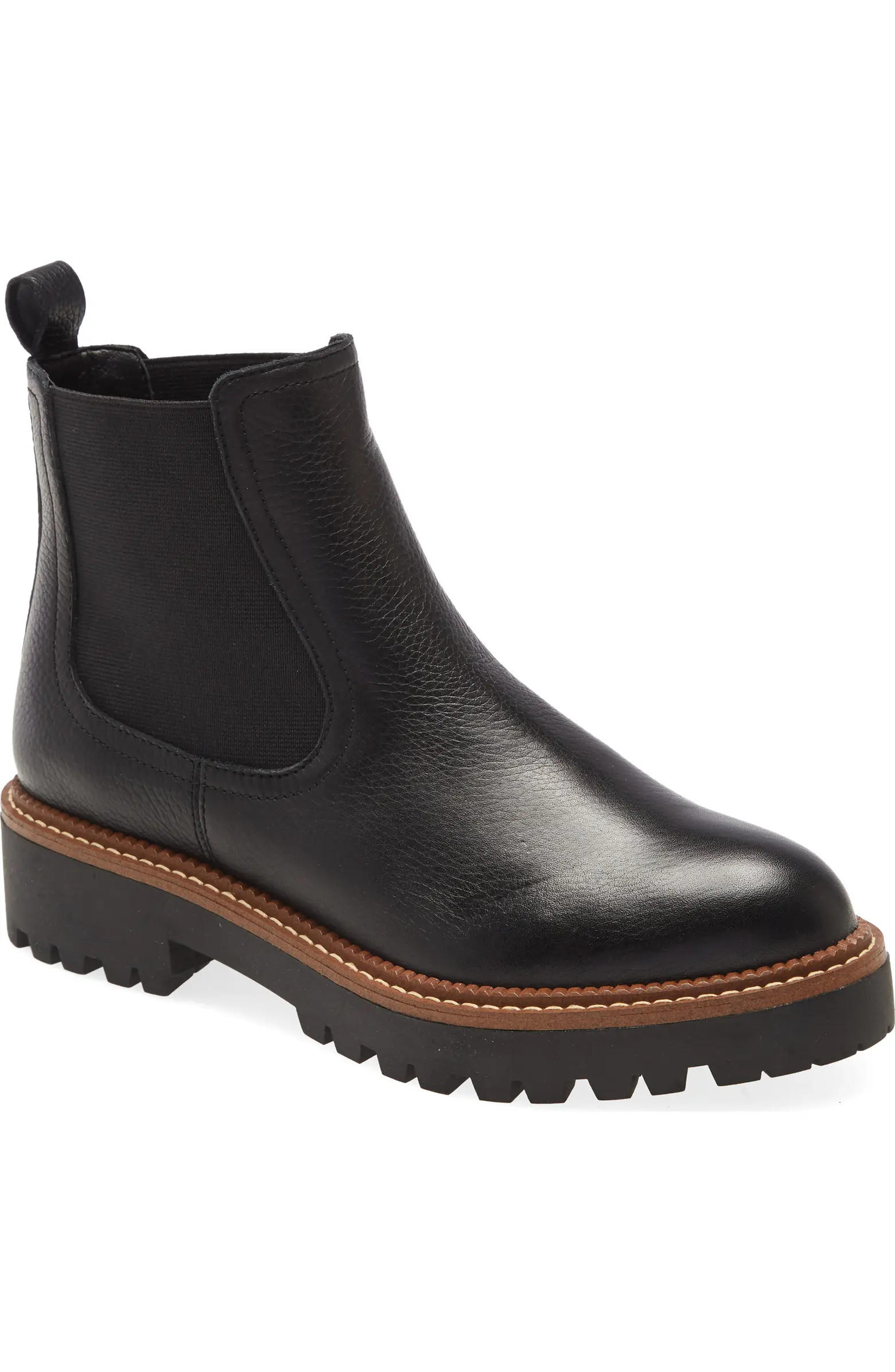 Caslon® Miller Water Resistant Lug Chelsea Boot (Women) | Nordstromrack | Nordstrom Rack