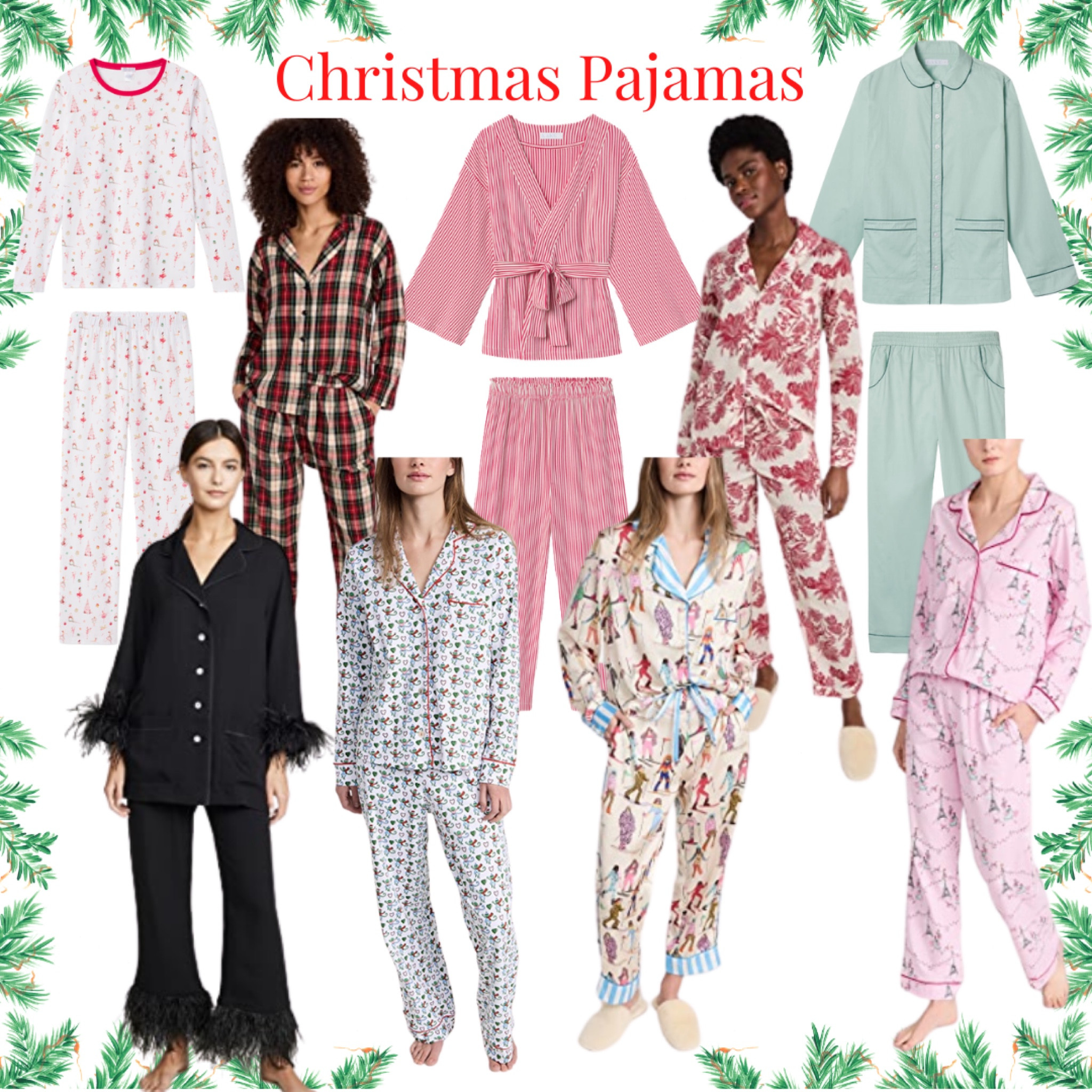 christmas pjs. christmas pajamas. holiday outfit. holiday pjs. 

#LTKGiftGuide #LTKSeasonal #LTKHoliday