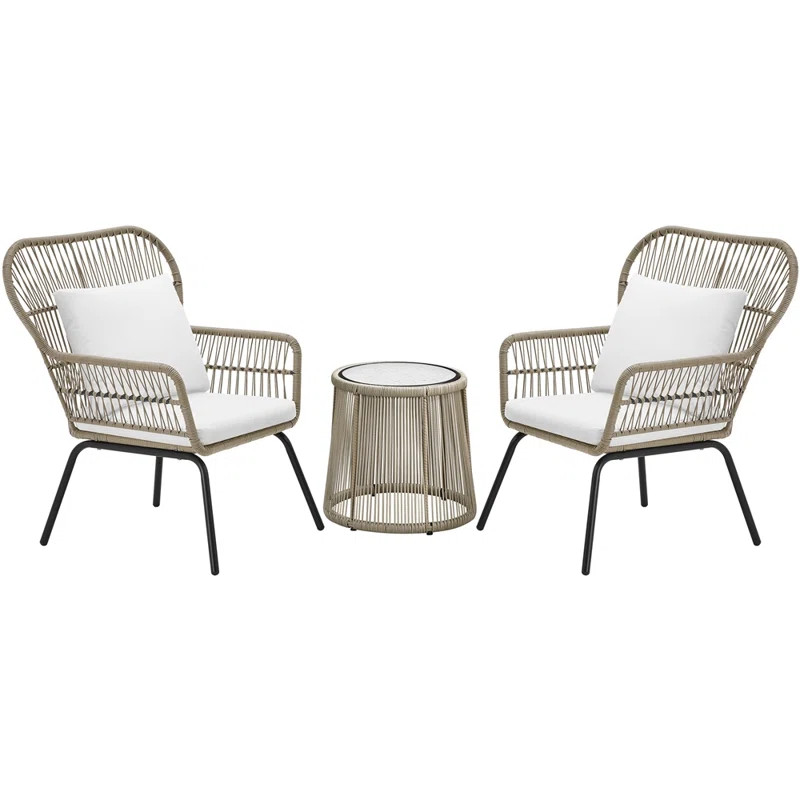 Antrione Outdoor Seating Group with Cushions | Wayfair North America