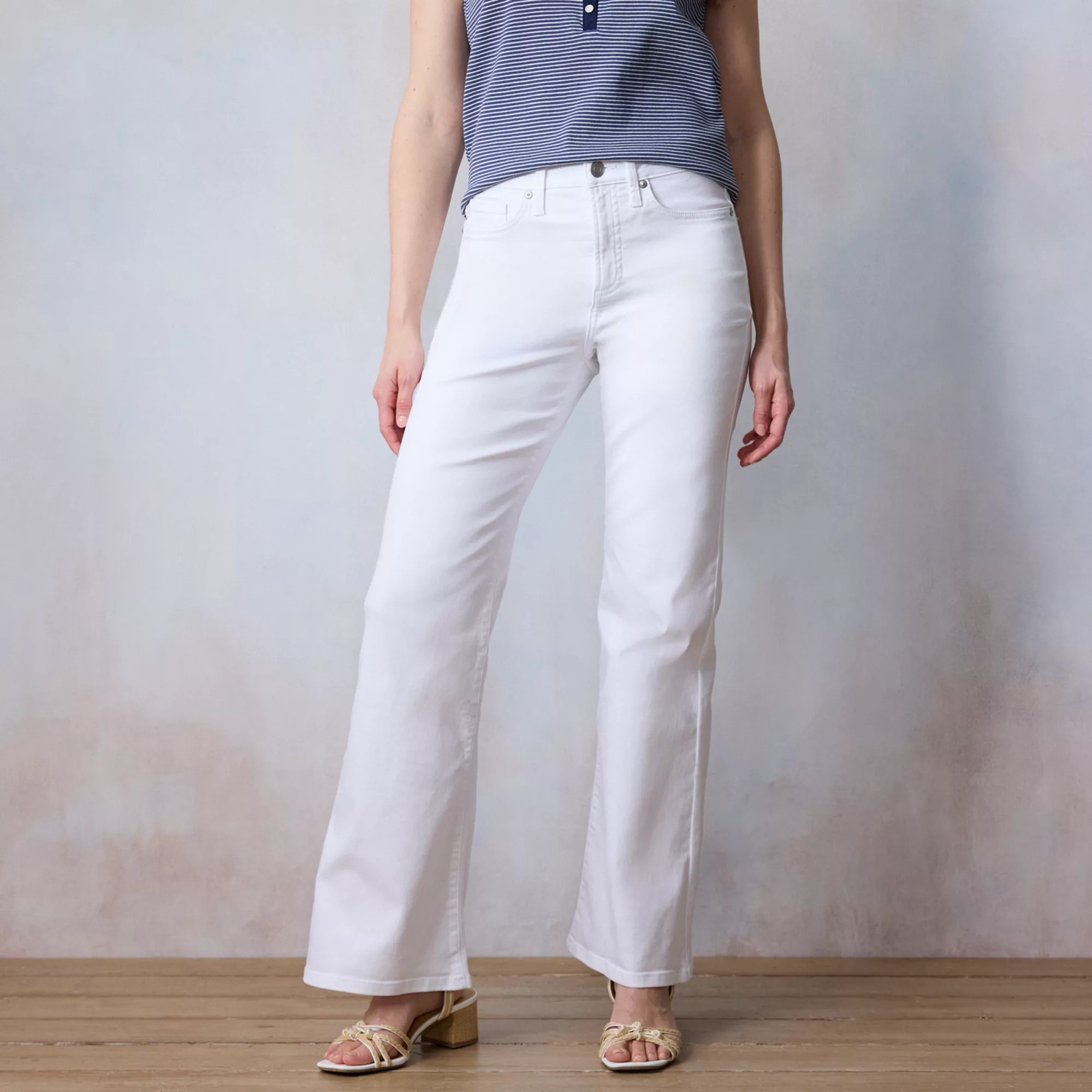 Women's LC Lauren Conrad Super High Rise Flare Jeans | Kohl's