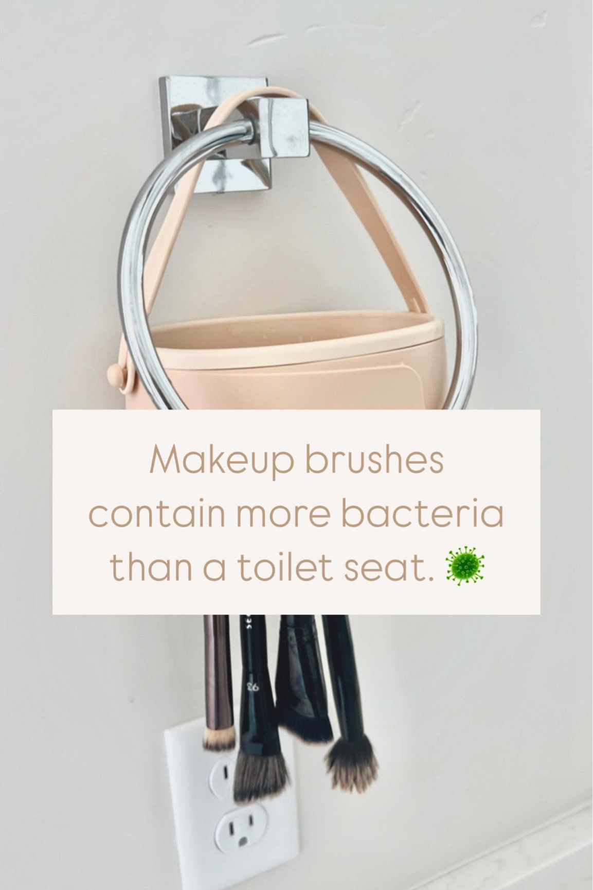 DID YOU KNOW YOU’RE SUPPOSED TO CLEAN YOUR MAKEUP BRUSHES AT LEAST EVERY 7-10 DAYS?!

WHY YOU SHOULD CLEAN YOUR MAKEUP BRUSHES ⬇️
 
You should clean your makeup brushes to avoid bacteria, infection and to protect your skin from any bacteria that lingers in your makeup brushes!

Believe it or not, dirty makeup brushes can cause an infection such as fungal infection, E.coli or staph infection, which can be very serious! That’s why cleaning your brushes matters, by doing so you remove all the dead skin cells and any dirt or oil that may be on your face and now on your brushes.

BEST and EASIEST way to clean makeup brushes: 

This silicone makeup brush cleaning bowl is a must for cleaning makeup brushes. All you do is fill it with a little bit of warm water and a teaspoon of this amazing makeup brush cleaning solution! The bottom of the silicone bowl  has 4 kinds textures for different brushes deeply clean, it can be used as a washing tool for all kinds of makeup brushes, powder puff, sponge. My very favorite thing about this bowl is that the bottom holds your makeup brushes to dry. 

All comments will receive a link for this amazing silicone makeup brush cleaning bowl and the BEST makeup brush cleaning solution sent directly to your inbox. ✨ You can also go to my stories or highlight bubble titled “links”for more information and a link 🔗 

Follow @carecleaning for more cleaning tips and tricks! ✨

#makeupcleaning #clean #cleaningtips #cleaninghacks #cleaningproducts #cleaningvideo #cleaningmotivation #makeupbrushcleaner #amazonfinds #cleaningproducts #hometips #howtoclean