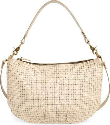 Clare V. Moyen Woven Leather Convertible Messenger Bag | Nordstrom | Nordstrom