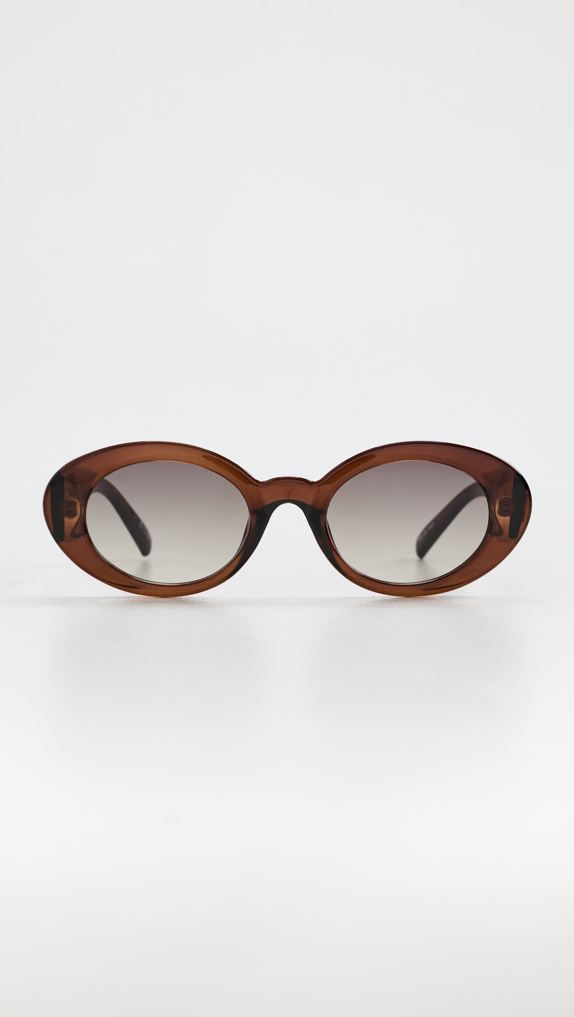 Le Specs Nouveau Vie Sunglasses Chocolate Brown One Size | Shopbop