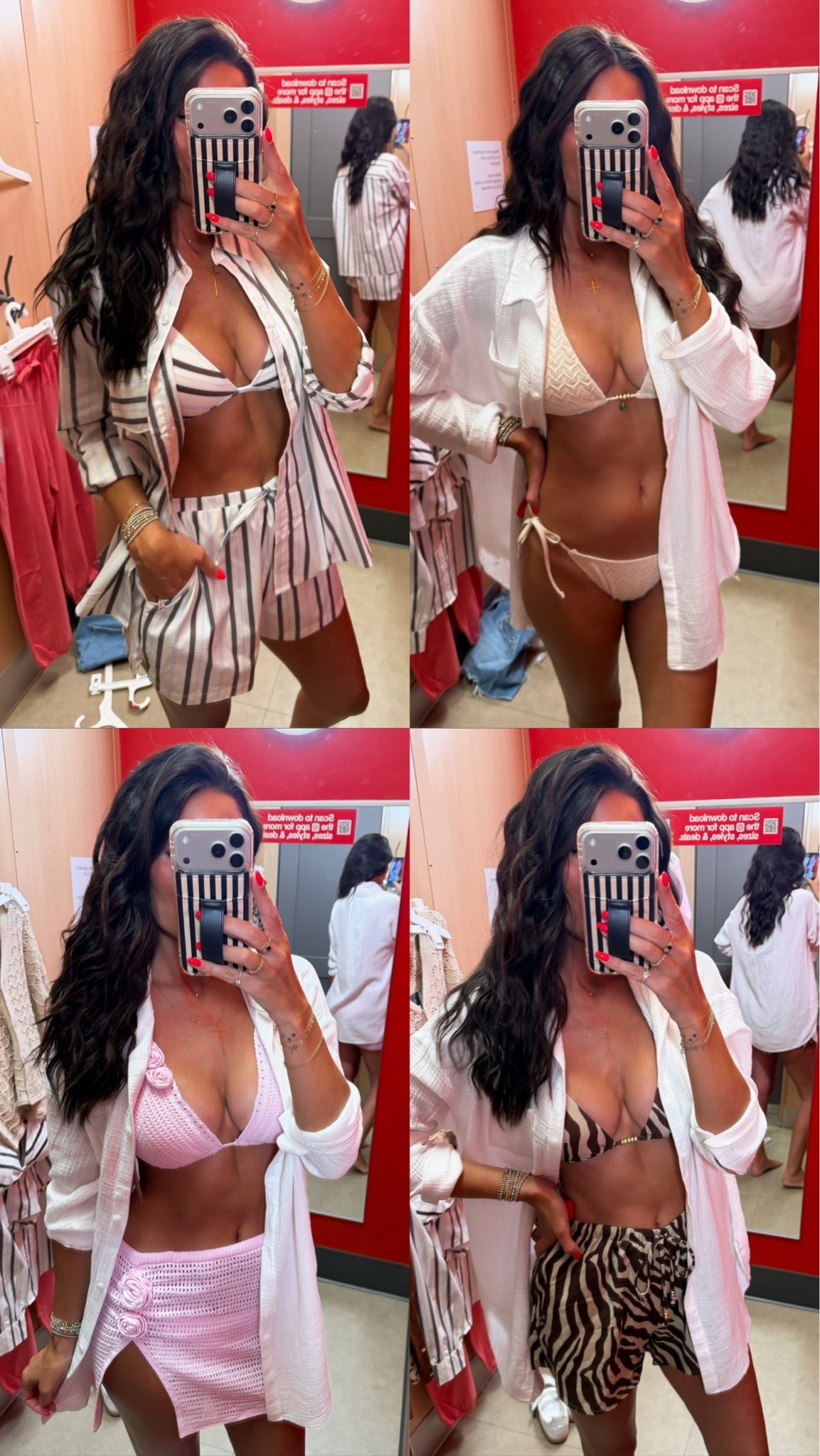 Target swim (I do medium tops and medium bottoms)

#LTKootd #LTKSwim