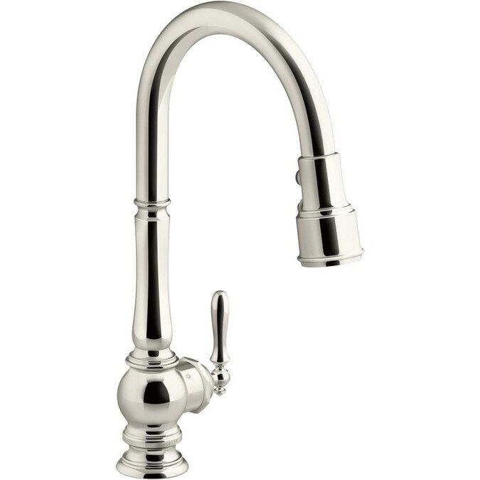 KOHLER Artifacts Vibrant Polished Nickel 1-Handle Deck Mount High-Arc Touchless Commercial/Reside... | Lowe's