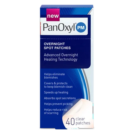 PanOxyl PM Overnight Spot Patches Help Eliminate Blemishes, 40 Patches | Walmart (US)