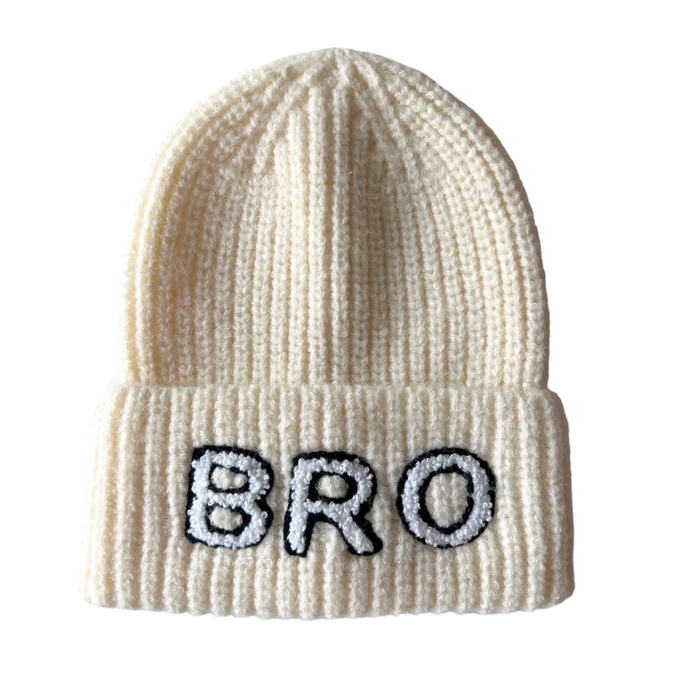 Bro Knit Hat, French Vanilla | SpearmintLOVE