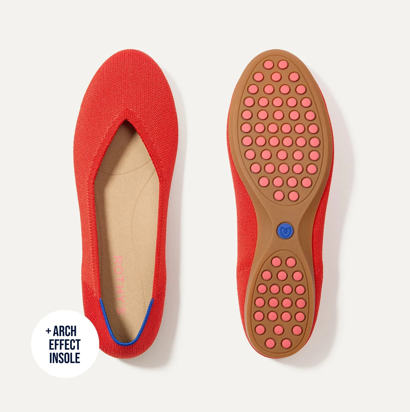 The Daily Flat in Showstopper Red | Women's Flats | Rothy's | Rothy's